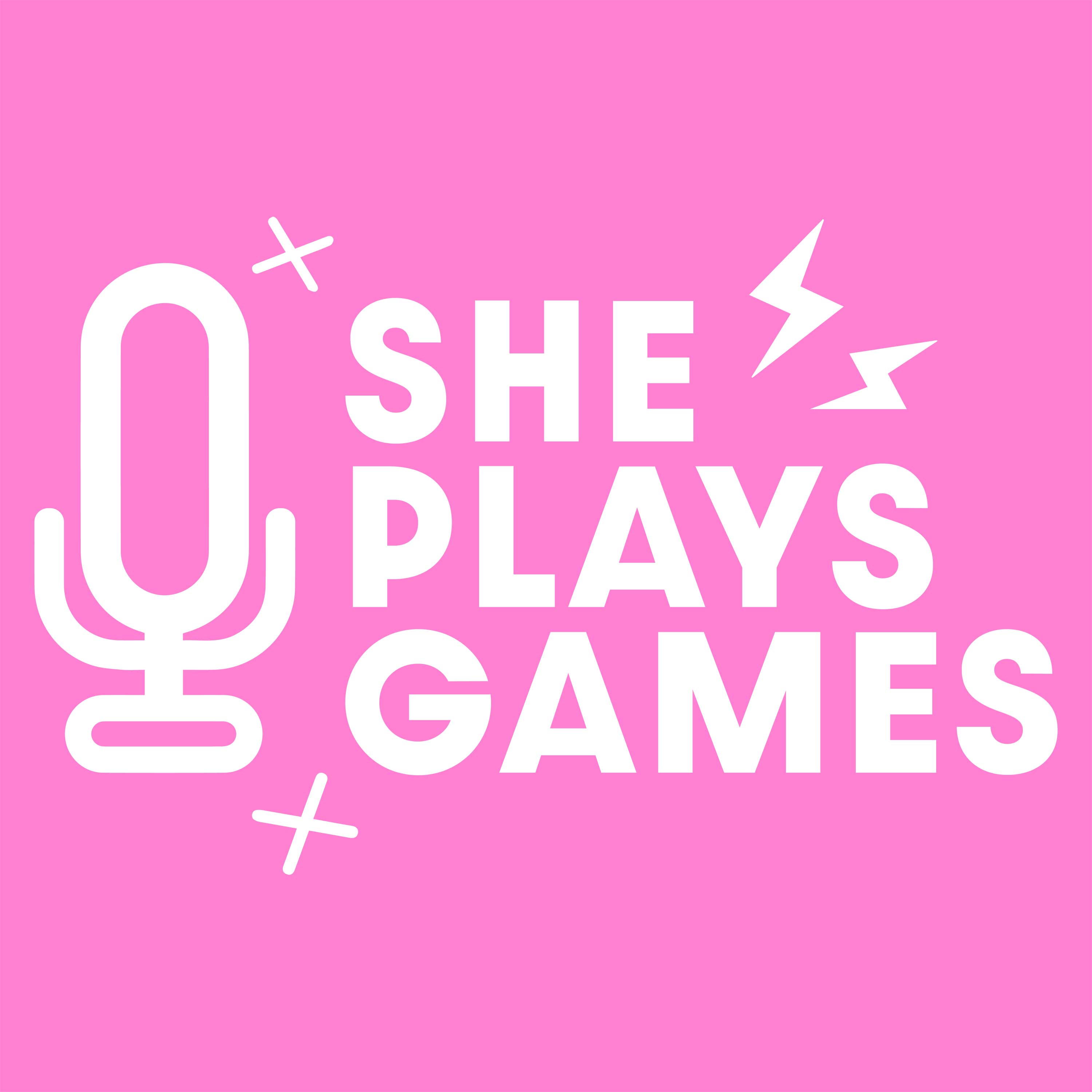 Logo for She Plays Games